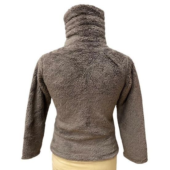 Girl's fleece jacket Peak Mountain coral sherpaGasana 2/2