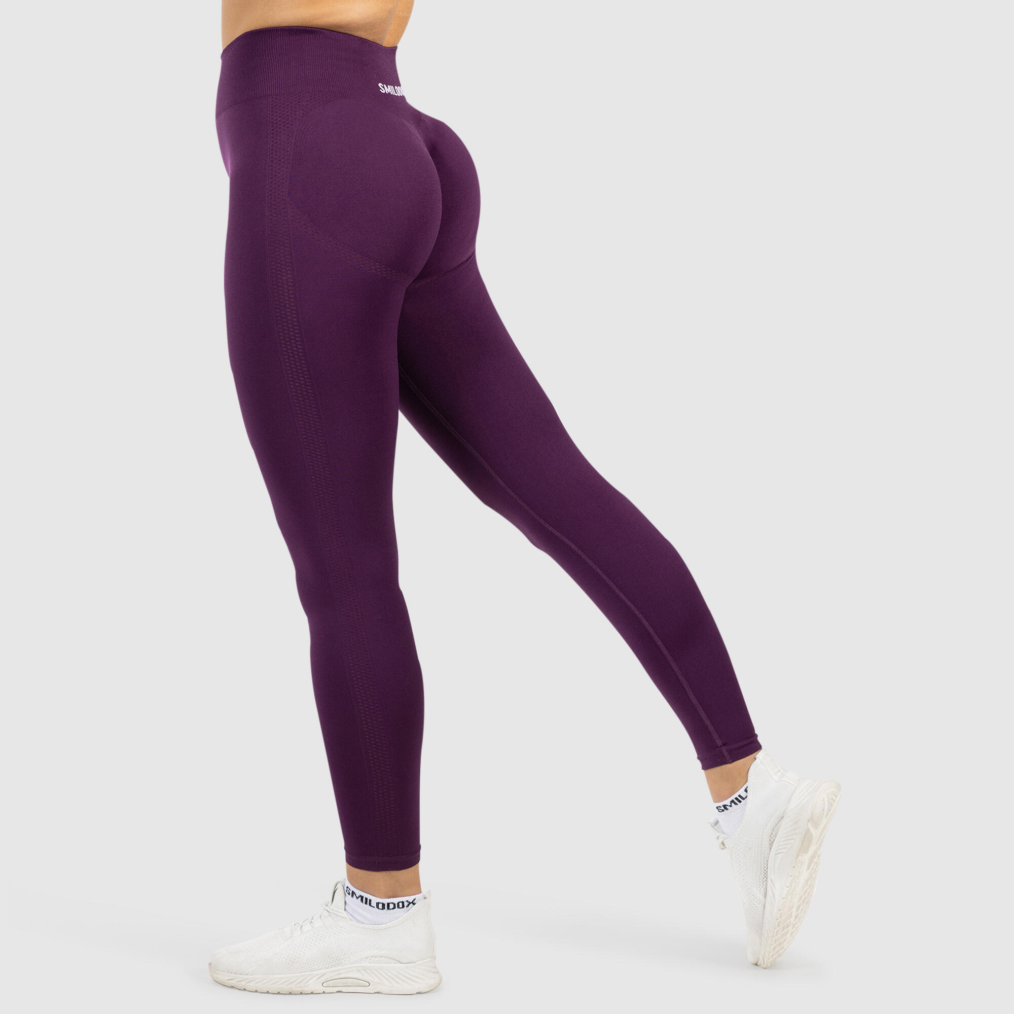 Damen Leggings Cetrina Scrunch Dunkel Lila 2/5