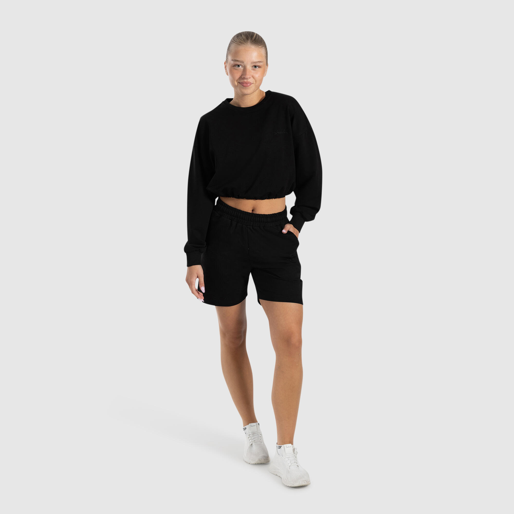 Damen Shorts Nurya Schwarz 3/5