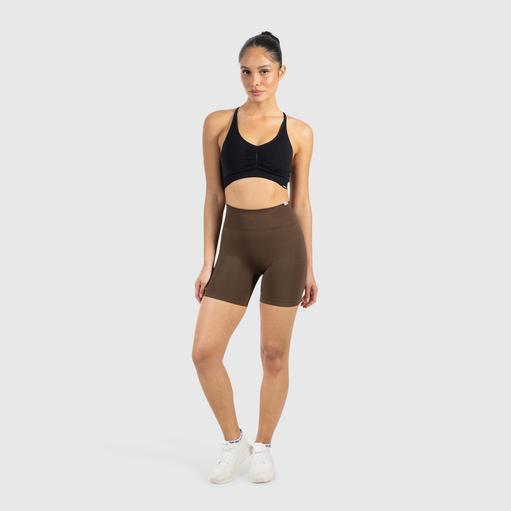 Damen Shorts Amaze Ultra Braun 3/5