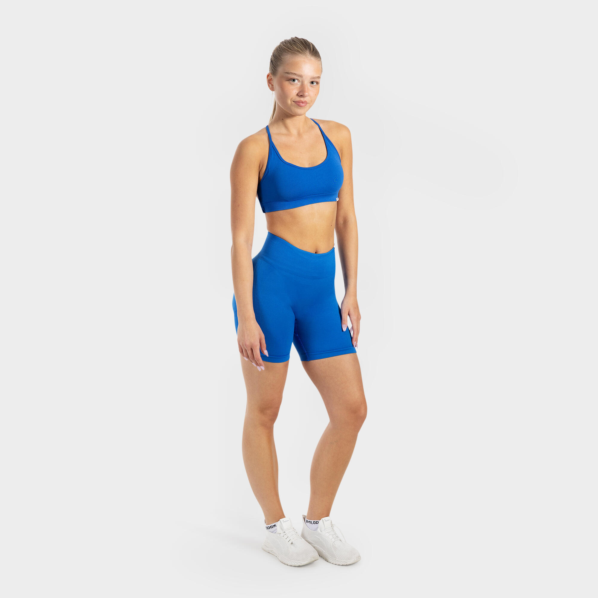 Damen Short Leggings Arleta Blau 3/5