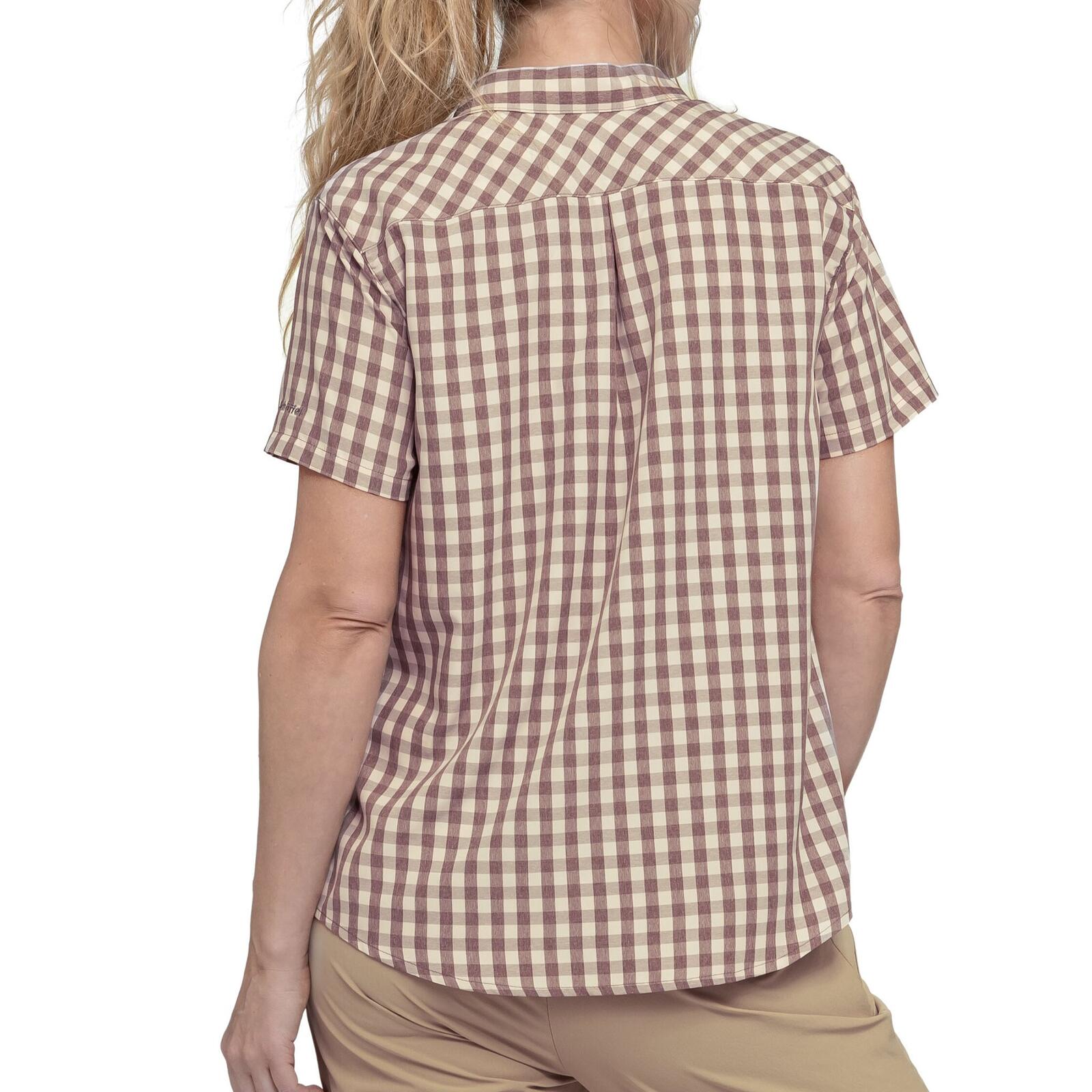 Wanderbluse schnelltrocknend leicht Damen - Hiking CIRC Blouse Style Dalfoss 3/5