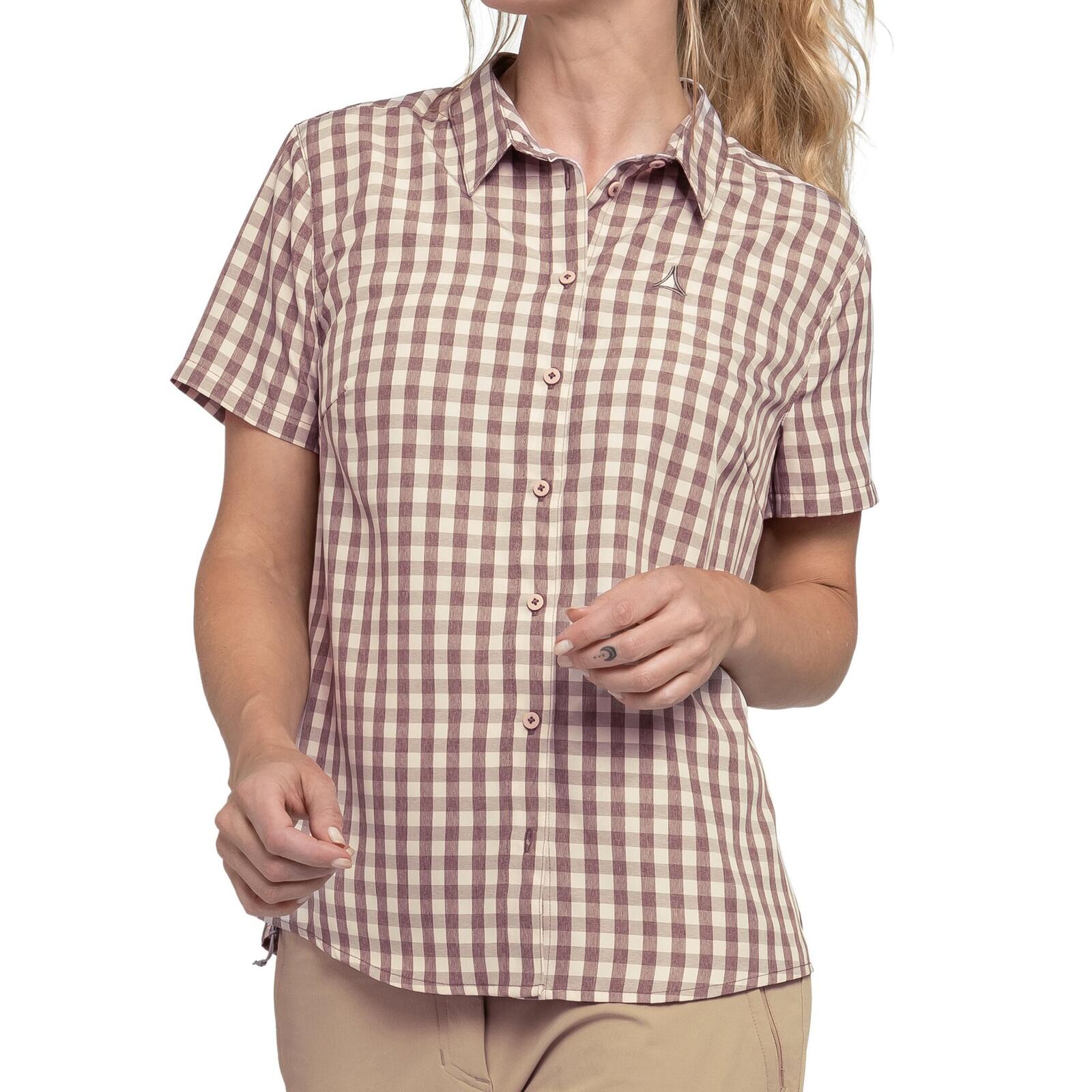 Wanderbluse schnelltrocknend leicht Damen - Hiking CIRC Blouse Style Dalfoss 2/5