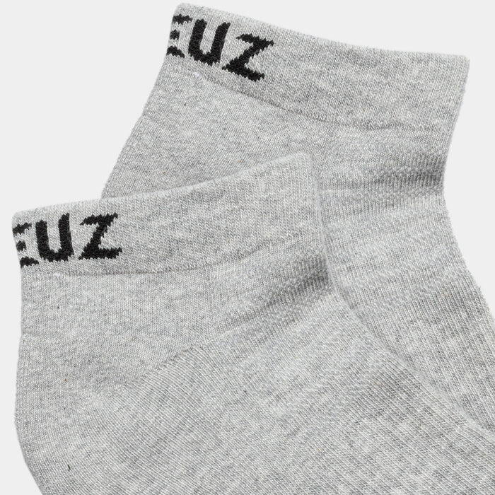 ZEUZ Enkelsokken 3-Pack – Sokken – Sportsokken Heren & Dames – Zwart – Large 6/7