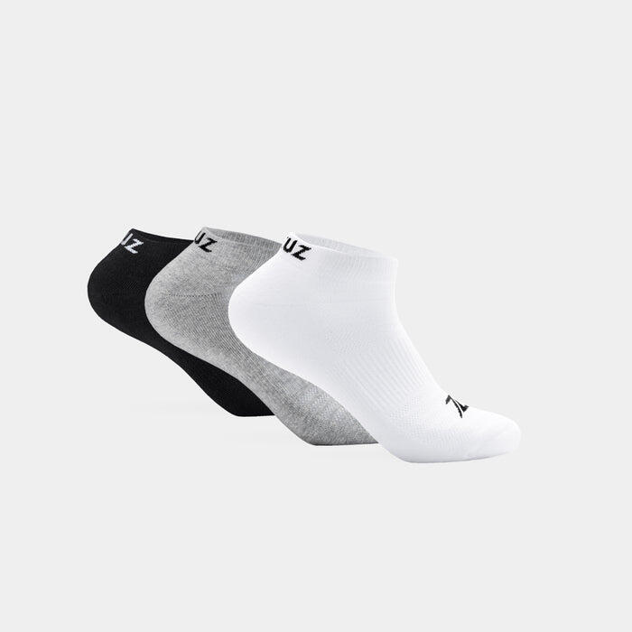 ZEUZ Enkelsokken 3-Pack – Sokken – Sportsokken Heren & Dames – Zwart – Large 7/7