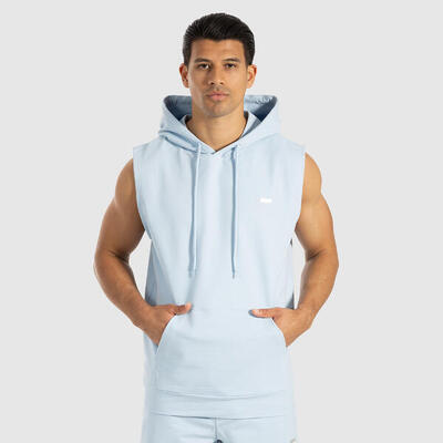 Herren Tank Hoodie Marell Grau Melange