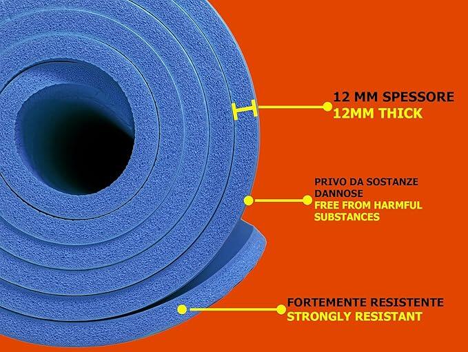 TOORX MAT-172 Tappetino Per Yoga con maniglia di trasporto 4/5