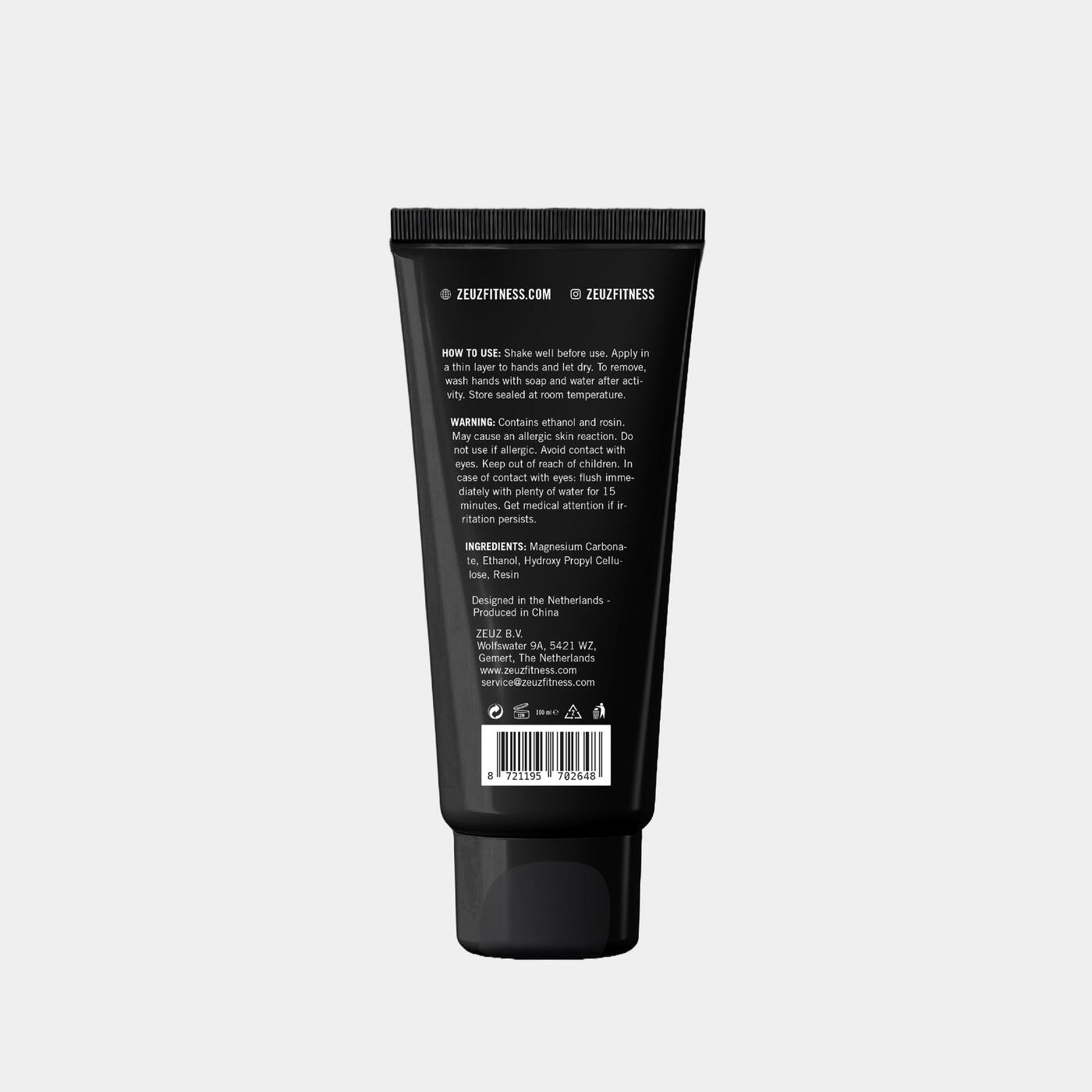 Craie liquide ZEUZ – Poudre de magnésium liquide – 100 ml 2/2