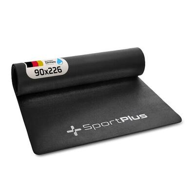 SportPlus Unterlegmatte 226x90cm für Fitnessgeräte. rutschfest. schalldämpfend