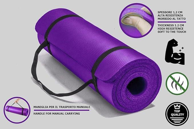 TOORX MAT-185 Tappetino Per Yoga con maniglia di trasporto 3/6