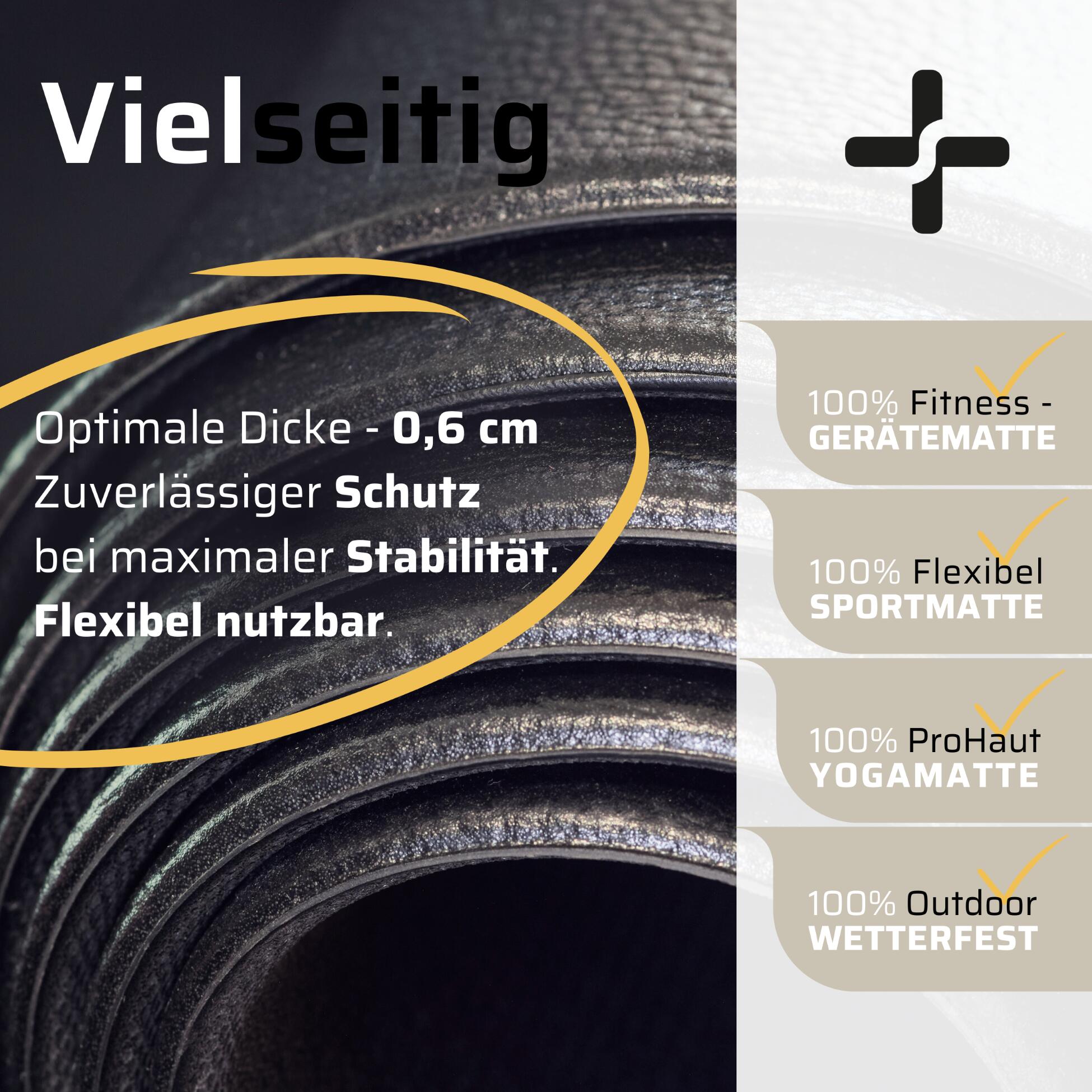 SportPlus Schutzmatte 120 cm für Heimtrainer & Fitnessgeräte 7/7