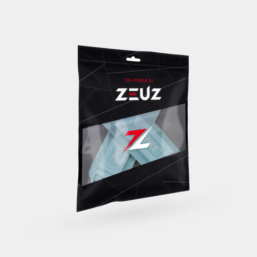 Sangle de cheville de fitness ZEUZ en 2 pièces – Machine à câbles – Bleue 7/7