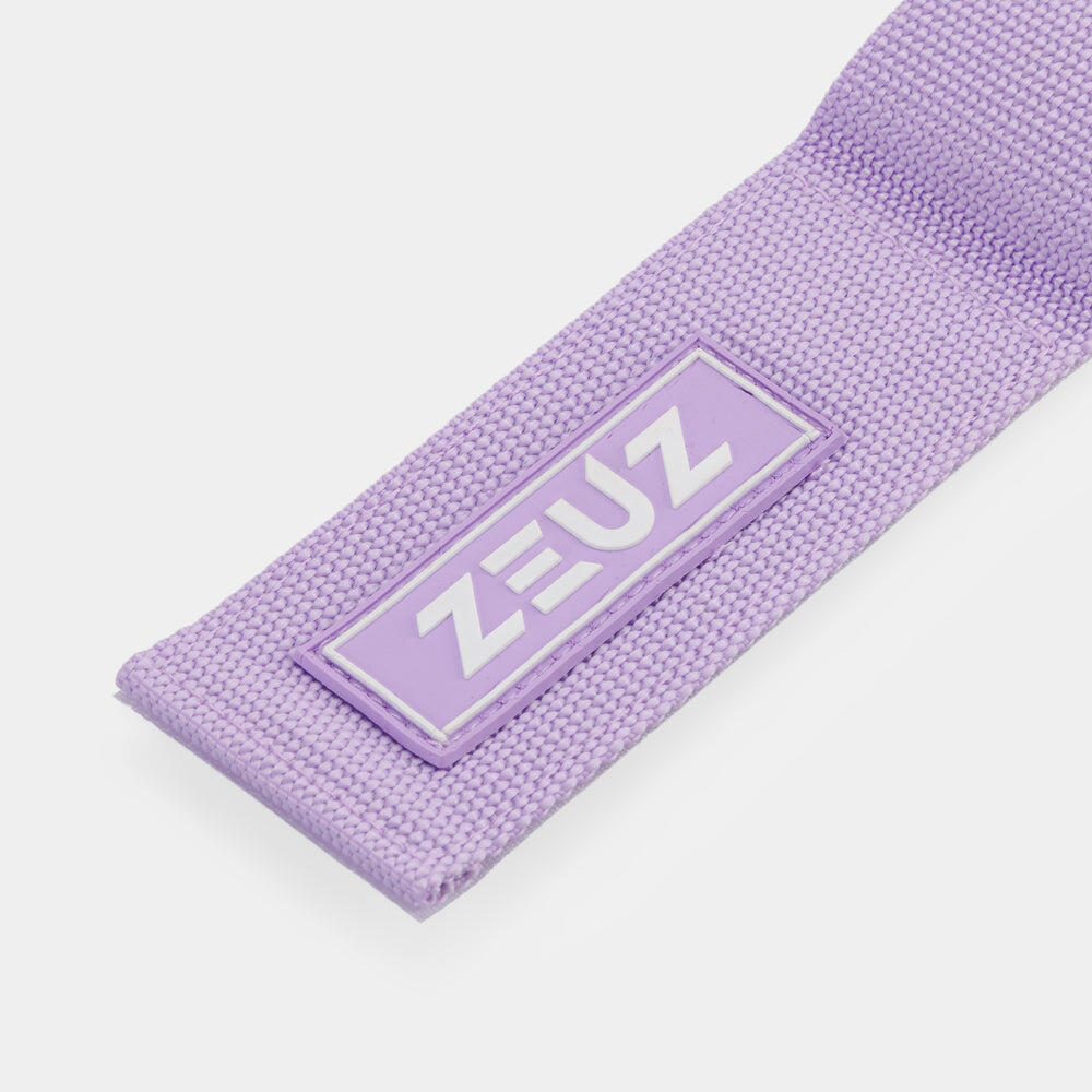 Sangle de cheville ZEUZ 2 pièces pour fitness – Machine à câbles – Violet 4/7