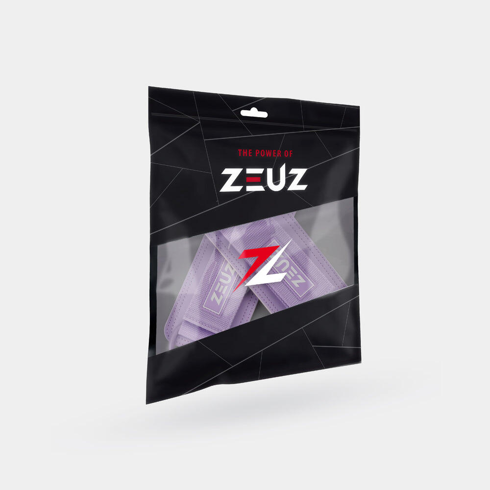 Sangle de cheville ZEUZ 2 pièces pour fitness – Machine à câbles – Violet 6/7