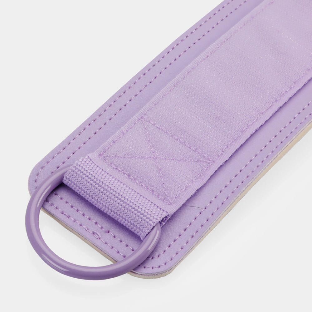 Sangle de cheville ZEUZ 2 pièces pour fitness – Machine à câbles – Violet 5/7