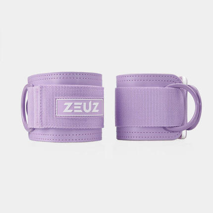Sangle de cheville de fitness ZEUZ 2 pièces – Machine à câbles – Rose