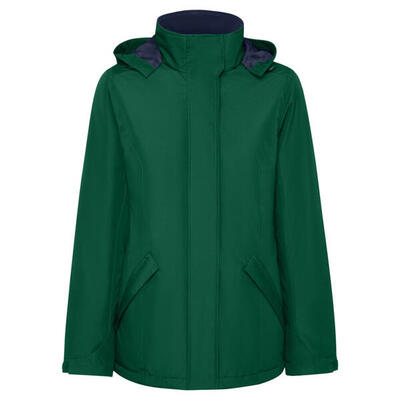 Parka Imbottita Donna Roly America Nero Tinta Unita