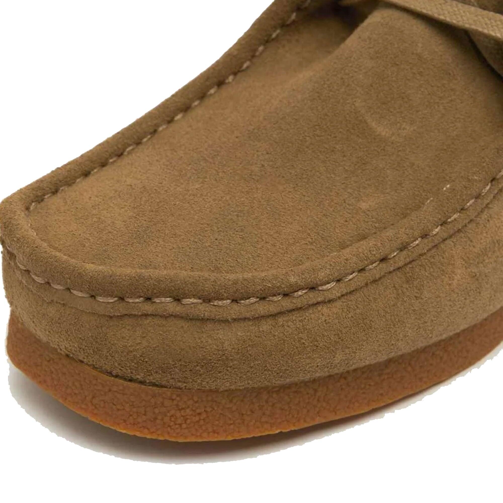 Wallabee Evo Suede Shoes Dark Sand 4/4