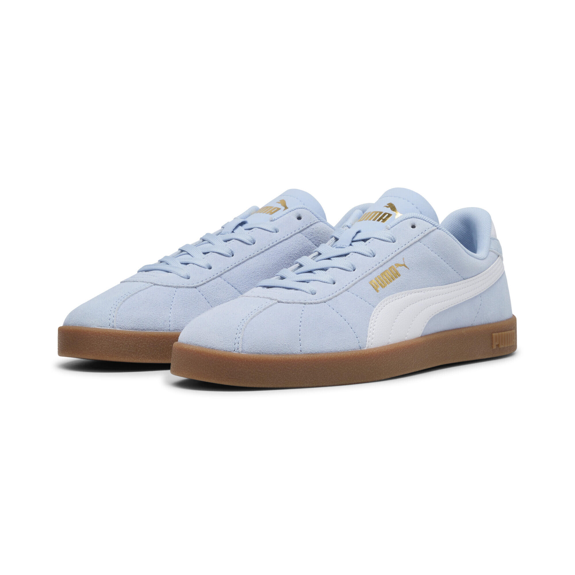 PUMA Sneakers PUMA Club II in suede unisex PUMA Haute Tropic White Gold Blue