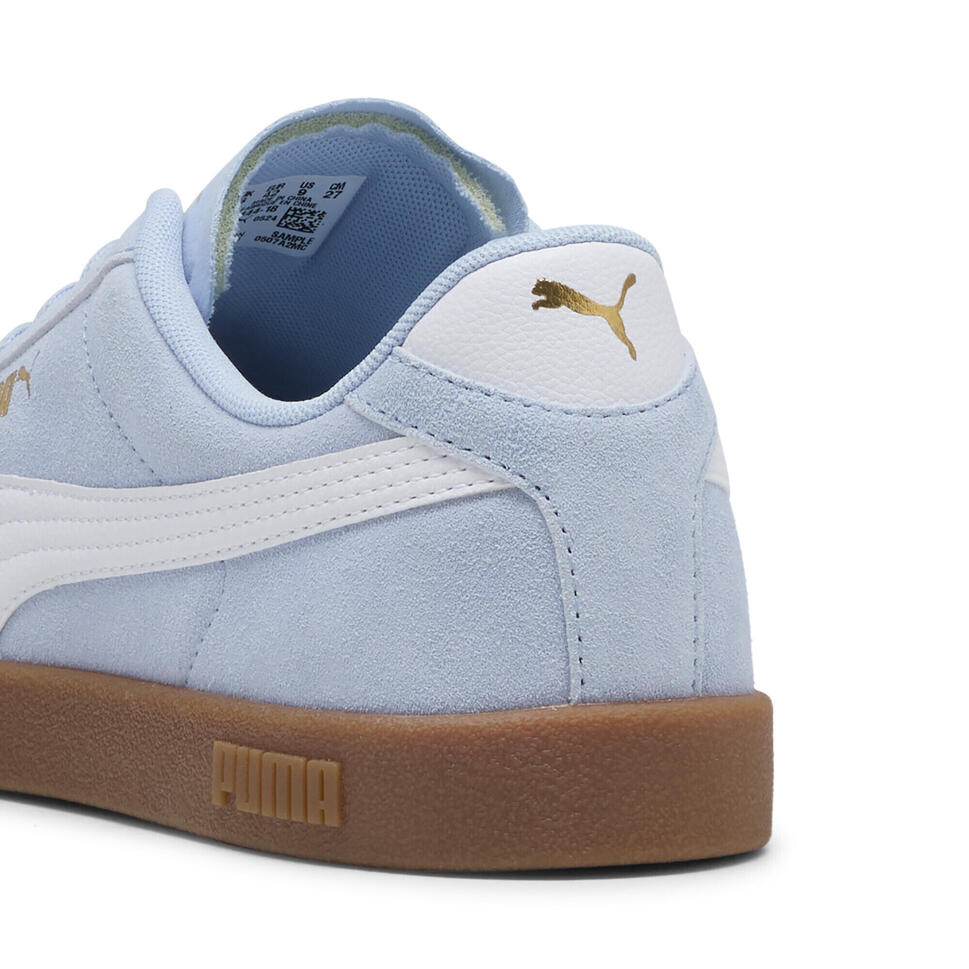 Sneakersy zamszowe unisex PUMA Club II PUMA Haute Tropic White Gold Blue