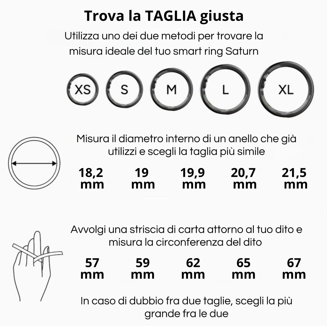 Anello intelligente smartring FitRing con display integrato 6/6