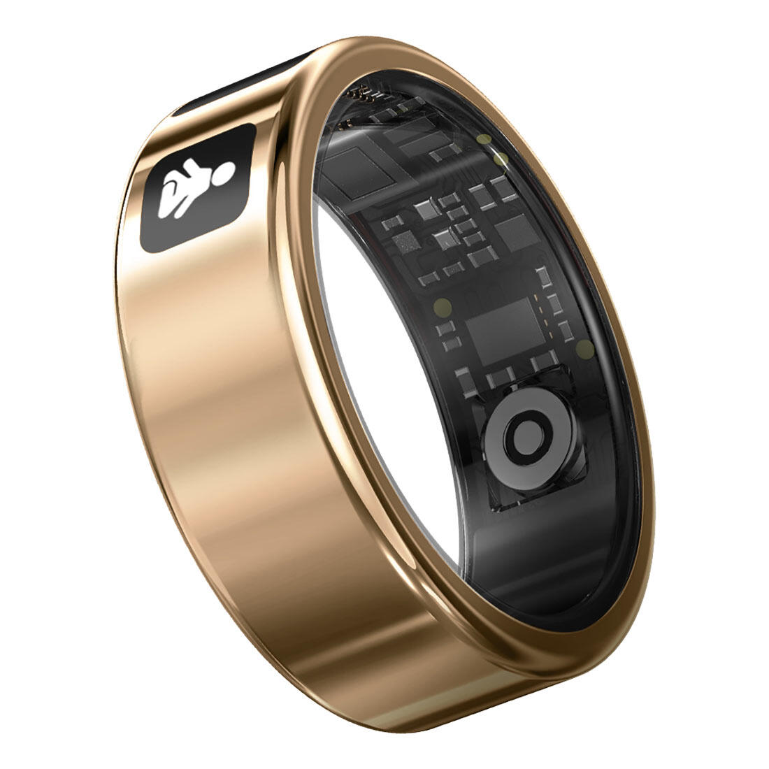 Zunate Anello Intelligente, Tracker di Fitness del Display Touch Screen