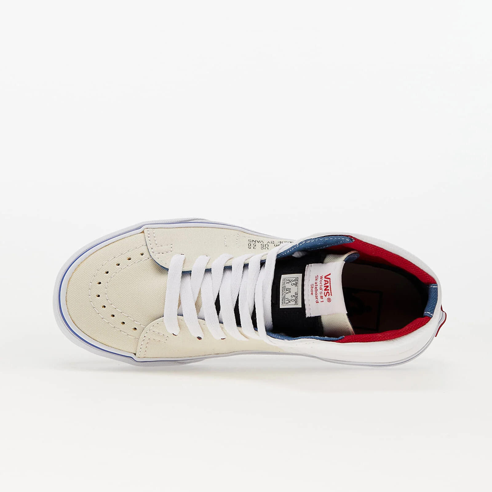Calçado Vans Men Og Sk8-hi, Branco, Homens 2/5