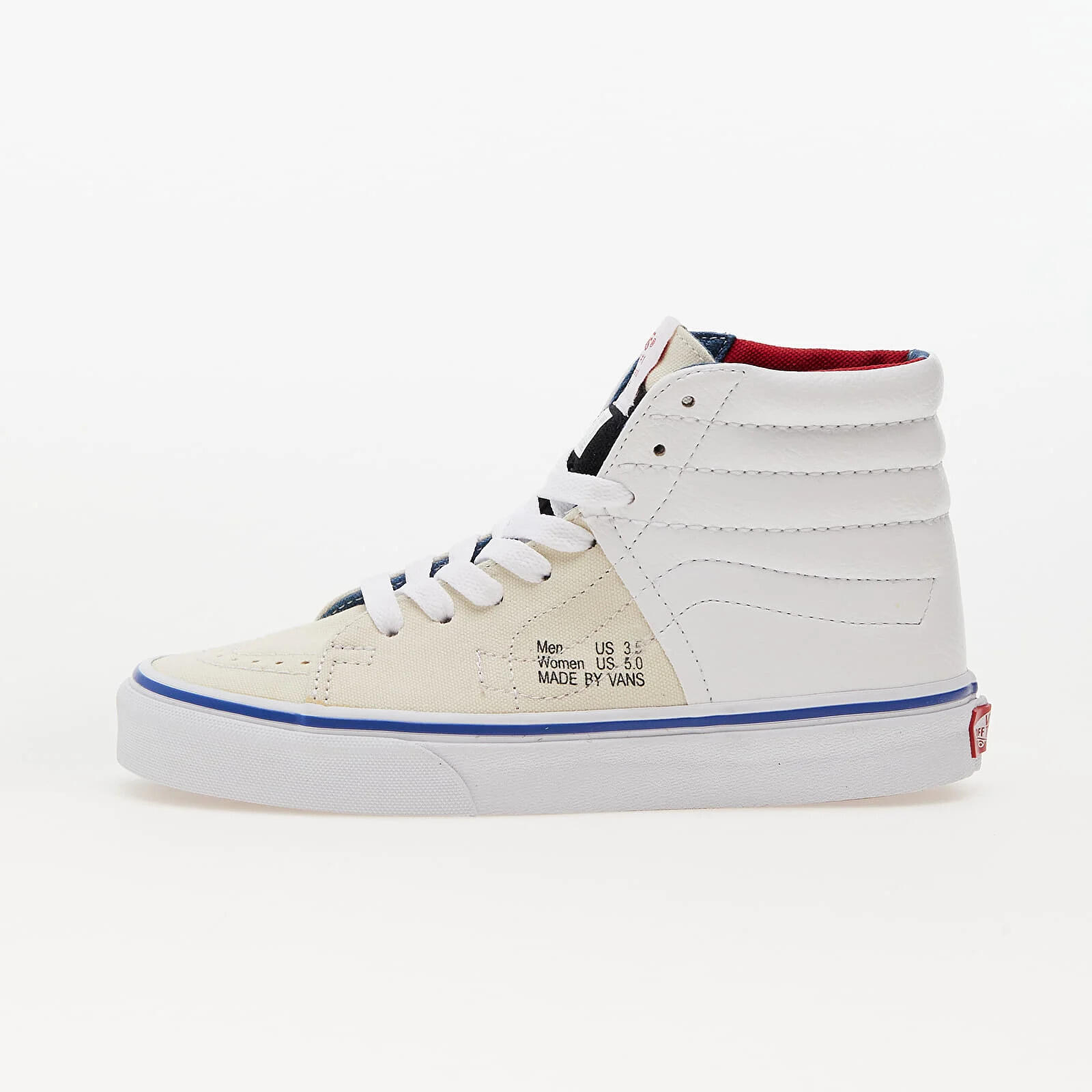 Calçado Vans Men Og Sk8-hi, Branco, Homens 5/5