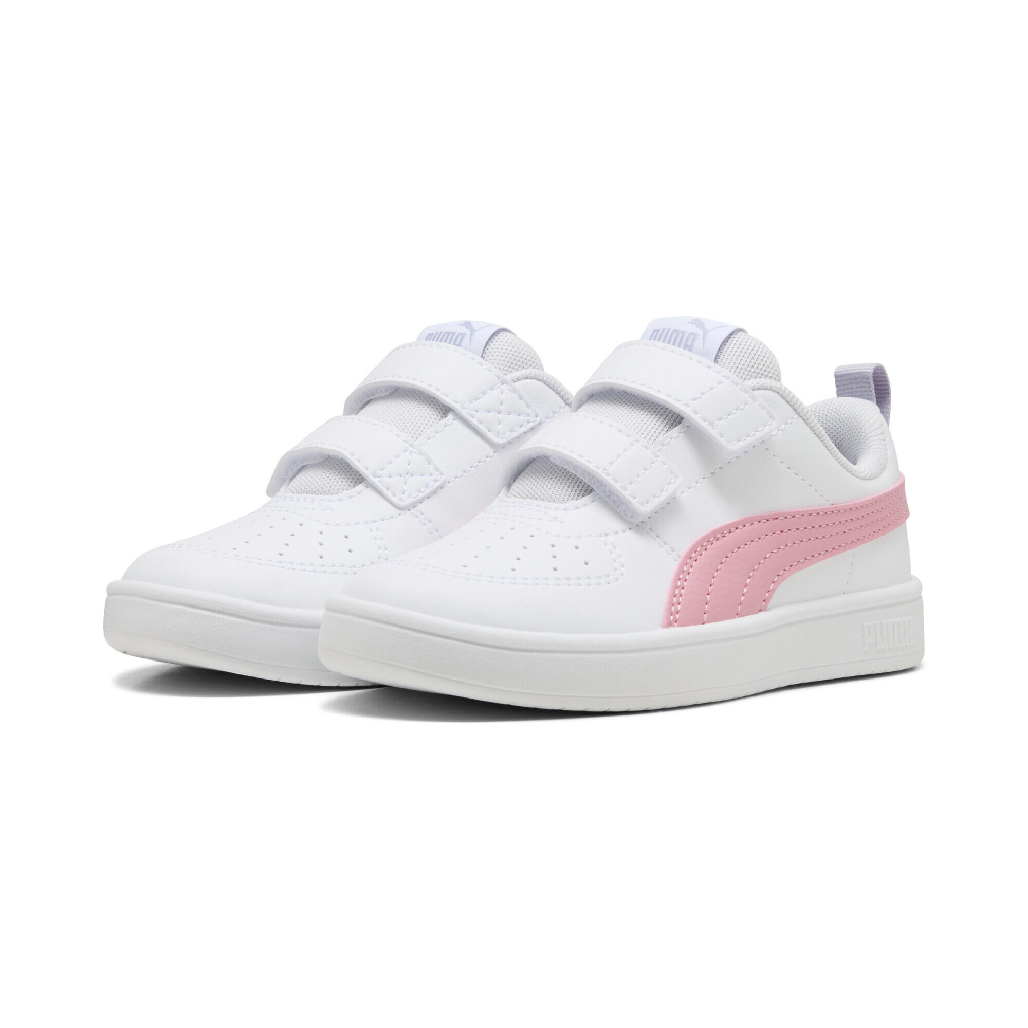 PUMA Sneakers PUMA Rickie V per bambini PUMA White Pinkscape Lilac Crush Pink Purple