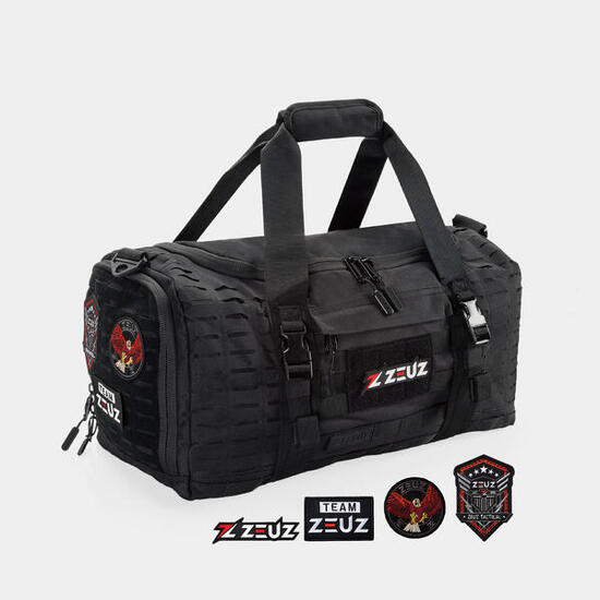 ZEUZ Sporttasche 40L – Gym Duffel Bag – Unisex – Grün