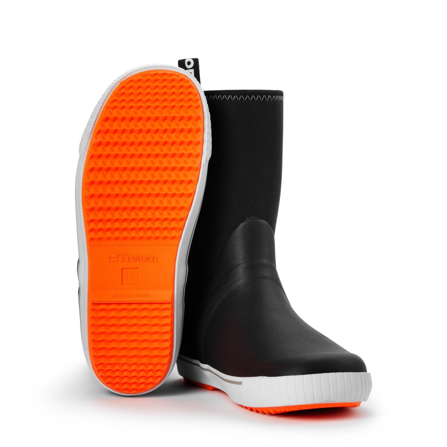 Bottes Outdoor Imperméables en Caoutchouc et Néoprène WINGS NEO Noir 3/7