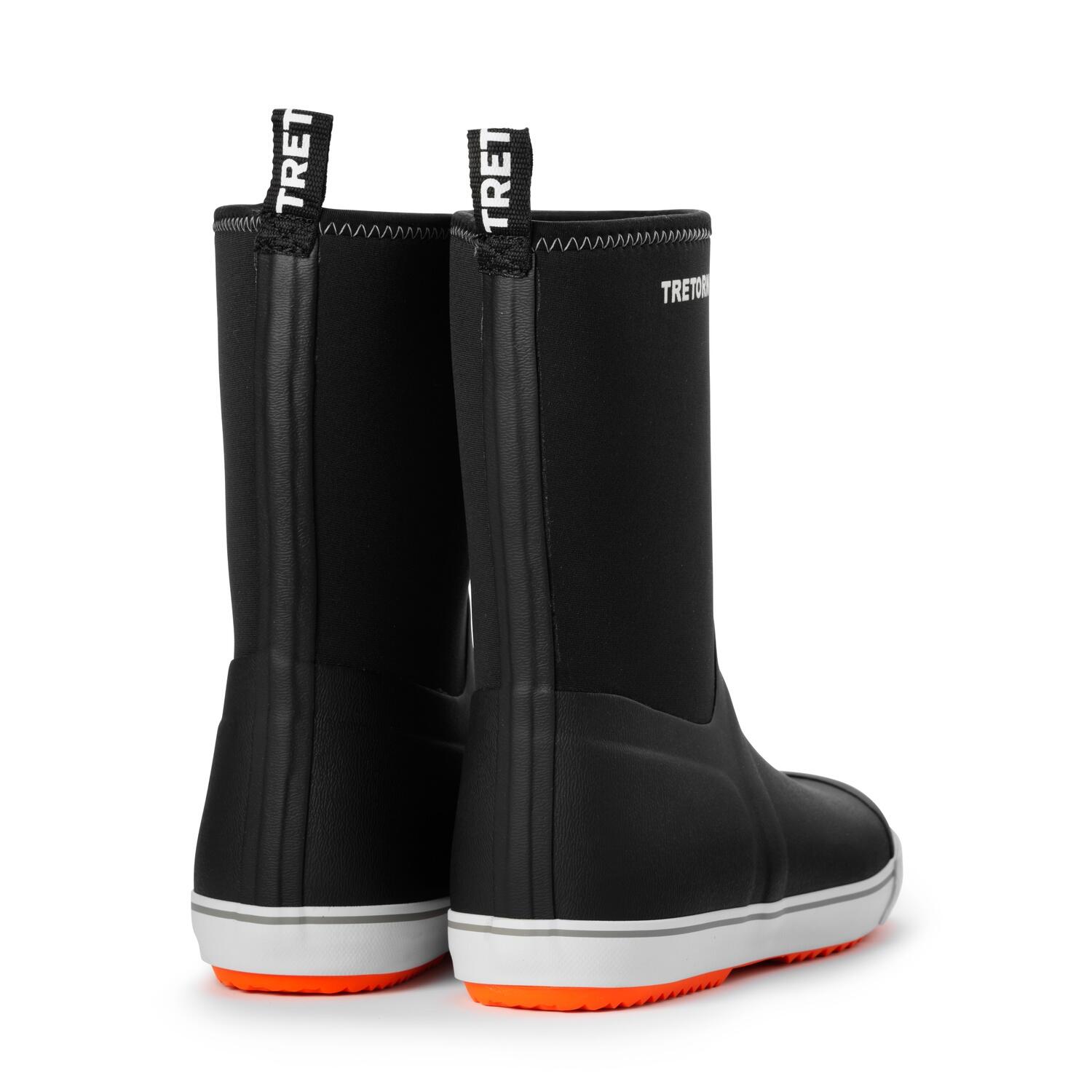 Bottes Outdoor Imperméables en Caoutchouc et Néoprène WINGS NEO Noir 2/7