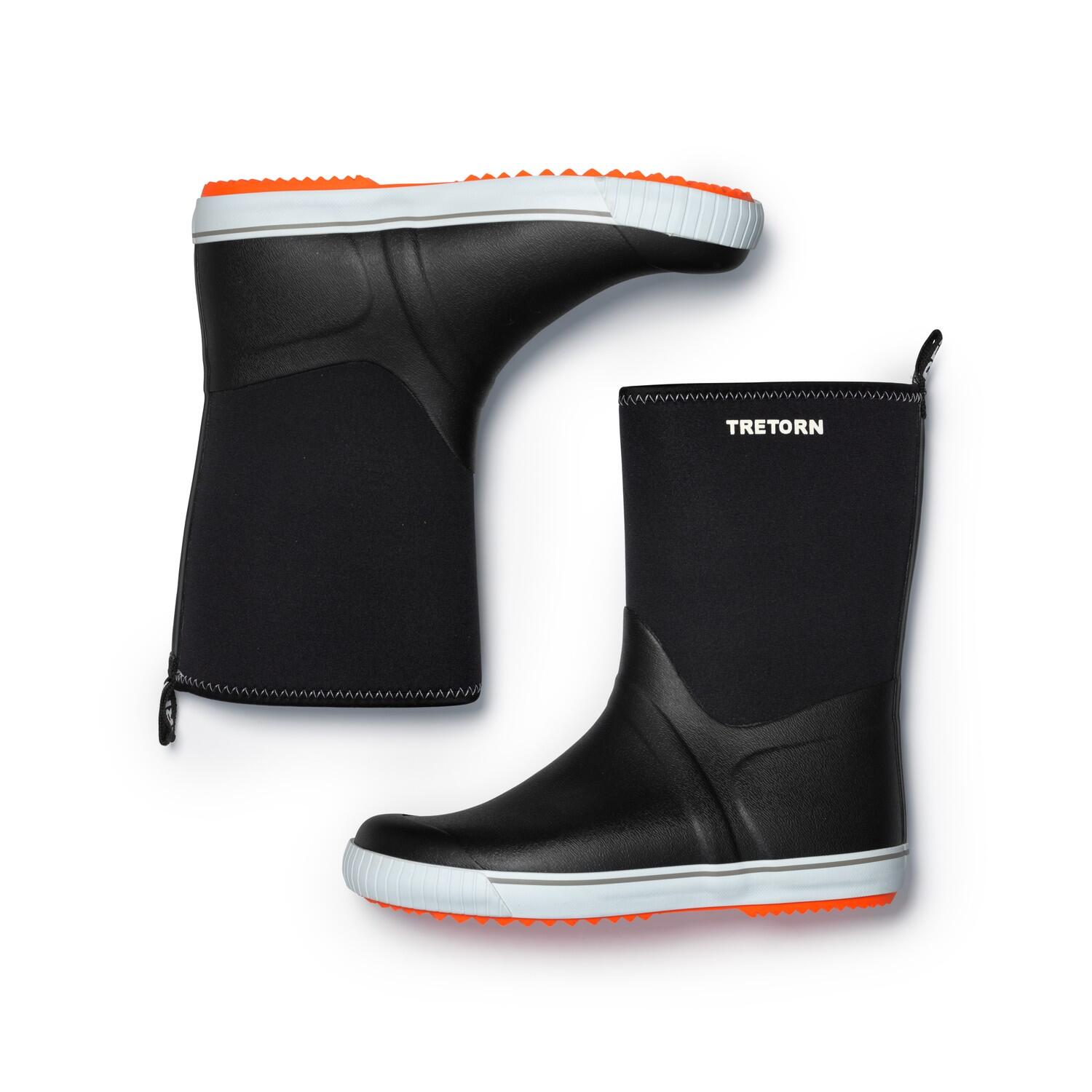 Bottes Outdoor Imperméables en Caoutchouc et Néoprène WINGS NEO Noir 4/7