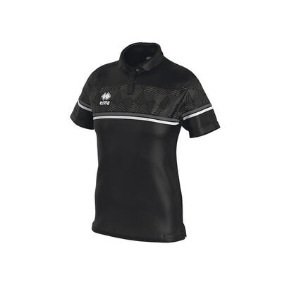Polo errea darya polo mc ad 07780 zwart mieren wit vrouwen