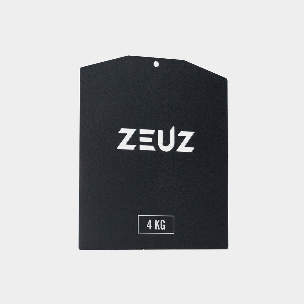 ZEUZ Gewichtsvest 16,5 KG – Tactical Weighted Vest – 19 Standen - Zwart 5/7
