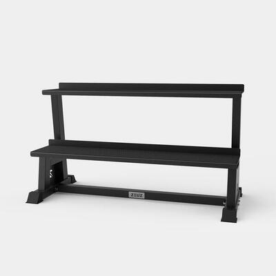 ZEUZ Kettlebell Regale – Kettlebell Aufbewahrung – Rack – Bis 500 KG – Schwarz