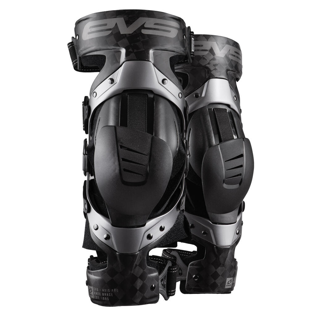 Pair of EVS Axis Pro Charcoal Gray S