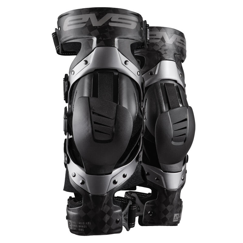 Paire de EVS Axis Pro Gris Sidéral L