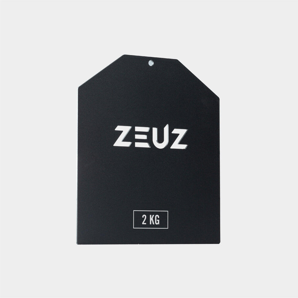 ZEUZ Gewichtsvest 16,5 KG – Tactical Weighted Vest – 19 Standen - Zwart 4/7