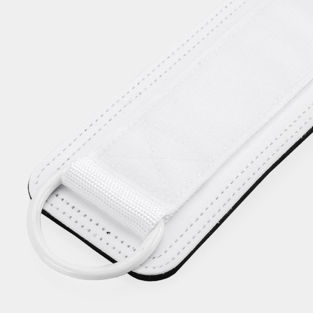 ZEUZ Cinta de Tornozelo Fitness de 2 Peças – Máquina de Cabo – Branco e Preto 5/7