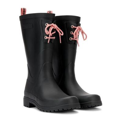 Waterdichte natuurrubberen laarzen skanör zwart