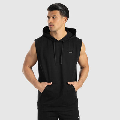 Herren Tank Hoodie Marell Grau Melange