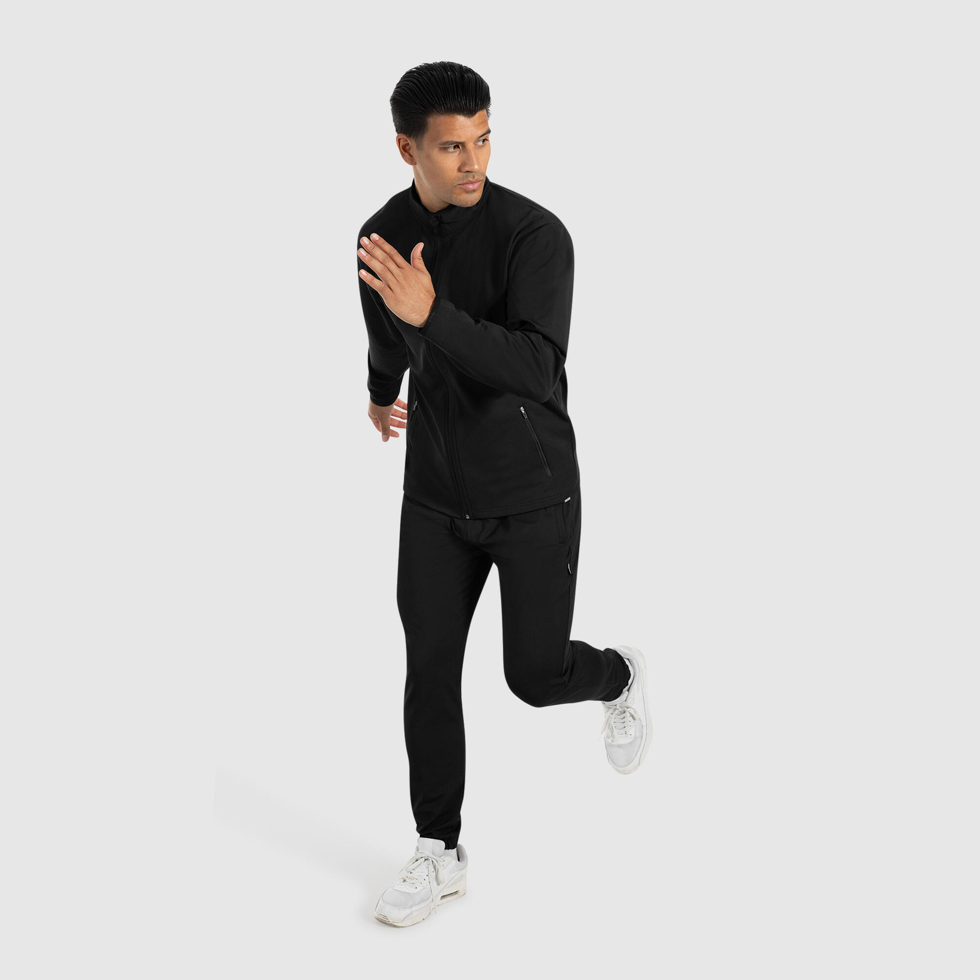 Herren Trainingsjacke Zeyn Schwarz 3/5