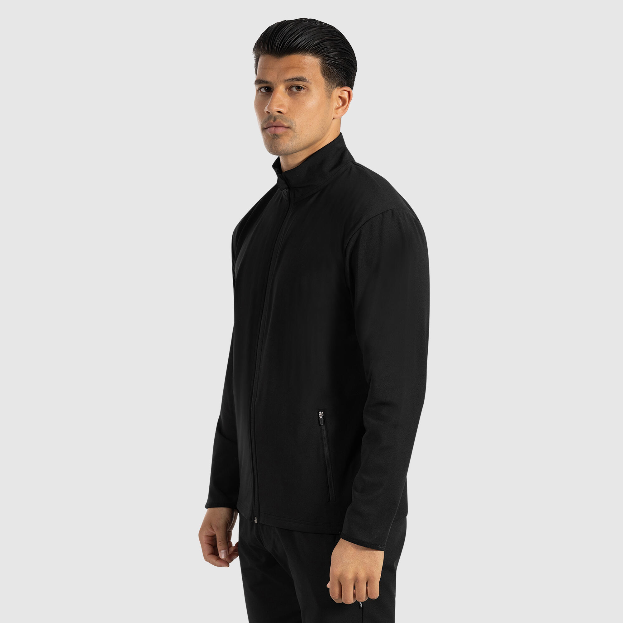 Herren Trainingsjacke Zeyn Schwarz 2/5
