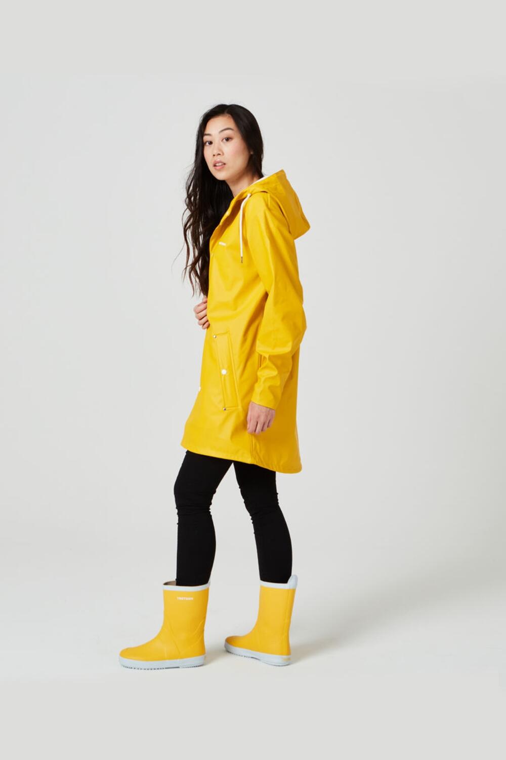 Veste de pluie outdoor imperméable et coupe-vent WINGS Jaune 7/7