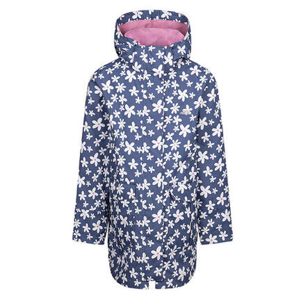 Primdrop" Regenmantel mit Kapuze für Mädchen Damen Blue Tone Blau