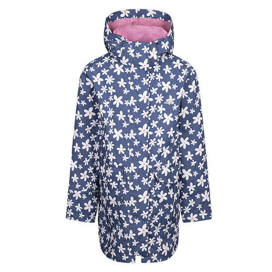 Primdrop" Regenmantel mit Kapuze für Mädchen Damen Blue Tone Blau