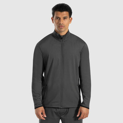 Herren Trainingsjacke Zeyn Schwarz