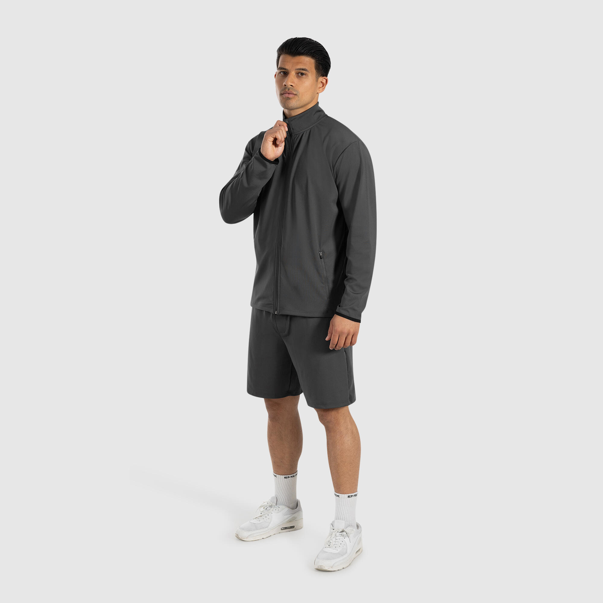 Herren Trainingsjacke Zeyn Anthrazit 3/5