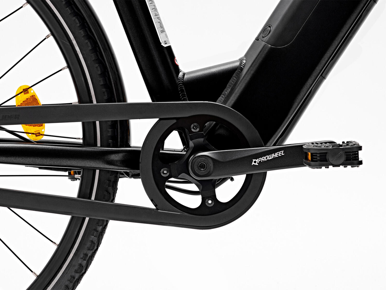 Unisex elektrische stadsfiets 12.8Ah 28 inch Automatic 3/5